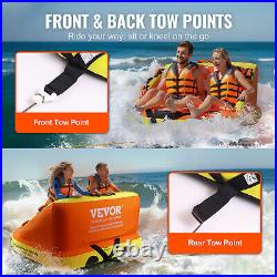 VEVOR Bouée Tractée Gonflable Canapé Tracté 1-2 Cavaliers pour Tubing Bateau