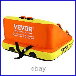 VEVOR Bouée Tractée Gonflable Canapé Tracté 1-2 Cavaliers pour Tubing Bateau