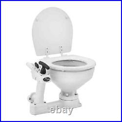 WC Marin Toilette Pour Bateau Pompe Manuelle Cuvette En Céramique